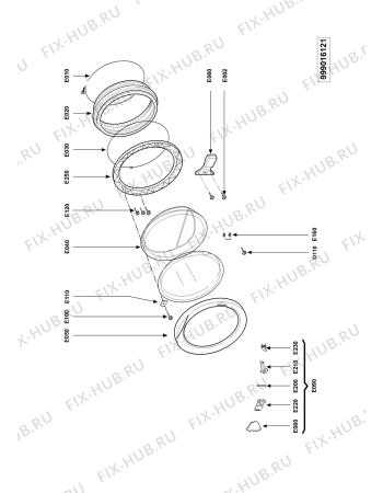Схема №1 MAU065MCWT OS с изображением Электролиния для стиральной машины Whirlpool 480111100066