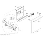 Схема №4 SHX36L16UC DLX Series с изображением Панель управления для посудомоечной машины Bosch 00448278
