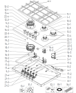 Схема №1 GW65CLB (427993, GDW600) с изображением Распылитель для электропечи Gorenje 452534