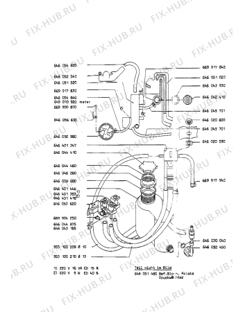 Взрыв-схема посудомоечной машины Aeg FAV123 - Схема узла Section 4