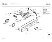 Схема №3 HB55055CC с изображением Панель управления для духового шкафа Siemens 00369565