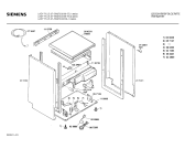 Схема №1 SN27304II с изображением Передняя панель для посудомойки Siemens 00278008