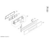 Схема №3 CMG856RS6 с изображением Панель управления для плиты (духовки) Bosch 11013713