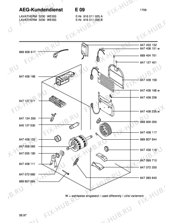 Схема №1 LTH3230WCH с изображением Тумблер для стиралки Aeg 8996471275116