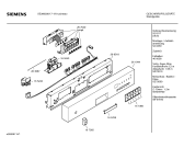 Схема №3 SE28630II Blackedition с изображением Передняя панель для электропосудомоечной машины Siemens 00361944