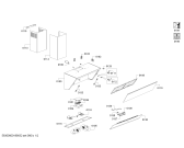 Схема №1 DWK095G20R Bosch с изображением Стеклянная полка для вентиляции Bosch 00776193
