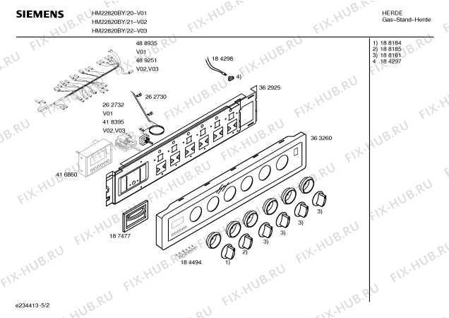 Схема №2 HM22680BY, Siemens с изображением Инструкция по эксплуатации для духового шкафа Siemens 00583581