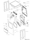 Схема №1 AMAZONE AO с изображением Декоративная панель для сушильной машины Whirlpool 481245214266