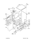 Схема №4 3LTE5243 AWM 911 с изображением Зажим для стиралки Whirlpool 481900352155