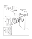 Схема №2 0312_382_15090-CL382 с изображением Дверца для сушилки Whirlpool 482000014385