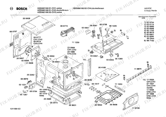 Схема №1 HEE6921 с изображением Кулинарная книга для электропечи Bosch 00513545