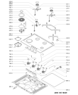 Схема №1 AKT 773/IX с изображением Шланг для плиты (духовки) Whirlpool 481010512098