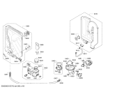 Схема №1 SMI86M82DE с изображением Набор кнопок для посудомойки Bosch 00622290