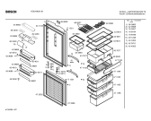 Схема №3 KGU40621 с изображением Направляющая для холодильной камеры Bosch 00172363