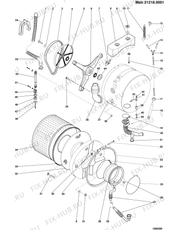 Схема №2 AD10UK (F012836) с изображением Инструкция по обслуживанию для стиральной машины Indesit C00052391