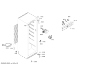 Схема №2 3FCB1317 с изображением Дверь для холодильника Bosch 00246711