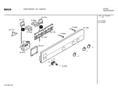 Схема №4 HBN9150GB с изображением Панель управления для электропечи Bosch 00361369