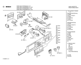 Схема №2 WFM4030SI WFM4030 с изображением Панель для стиральной машины Bosch 00285419