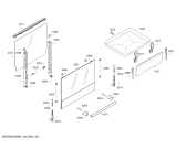 Схема №3 HGG24W225M с изображением Панель управления для электропечи Bosch 00703071