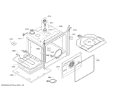 Схема №2 HBJ558YS0I с изображением Противень для электропечи Bosch 11012831