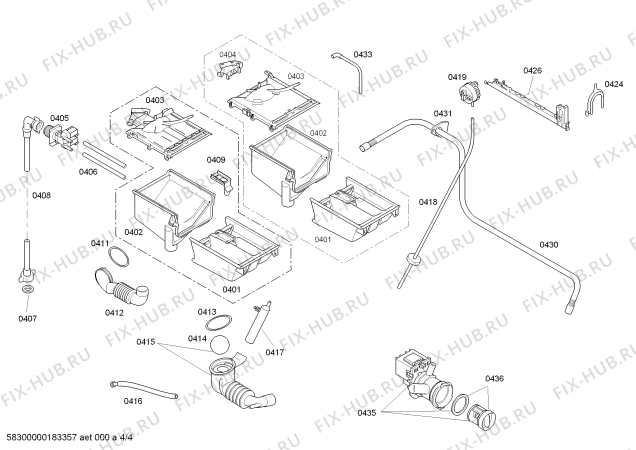 Схема №4 WM14E161DN E 14.16 с изображением Силовой модуль для стиралки Siemens 00666272