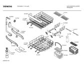 Схема №4 SE25236II с изображением Передняя панель для посудомоечной машины Siemens 00357490