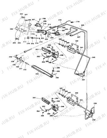 Схема №3 10692G (F032078) с изображением Руководство для плиты (духовки) Indesit C00221830