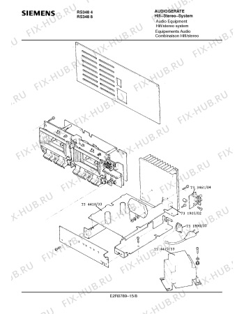 Схема №7 RS3488 с изображением Интегрированный контур для звукотехники Siemens 00733459