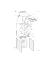 Схема №2 AXMT 6434/WH с изображением Дверца для электропечи Whirlpool 482000029396