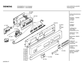 Схема №4 SE59590RK с изображением Передняя панель для посудомойки Siemens 00352044