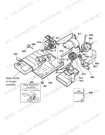 Схема №2 SLC60 (F031455) с изображением Переключатель для стиралки Indesit C00206139