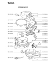 Схема №1 FZ700231/12B с изображением Электропитание для электротостера Tefal SS-992130