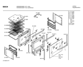 Схема №3 HBN9361GB с изображением Фронтальное стекло для плиты (духовки) Bosch 00361511