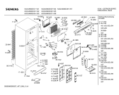 Схема №1 KS33U21IE с изображением Дверь для холодильной камеры Siemens 00216879