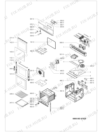 Схема №1 AKZ209/IX с изображением Обшивка для электропечи Whirlpool 481245249853