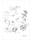 Схема №1 AKZ209/IX с изображением Обшивка для электропечи Whirlpool 481245249853