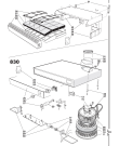 Схема №1 F234   -WHITE 60 CM (900001918, F230) с изображением Покрытие для вентиляции Gorenje 144494