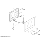Схема №3 CH10321 с изображением Фронтальное стекло для плиты (духовки) Bosch 00710428