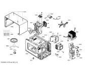 Схема №1 HMT743CGB с изображением Крышка для микроволновой печи Bosch 00183738