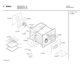 Схема №2 HBN258NTR с изображением Крышка для плиты (духовки) Siemens 00235264