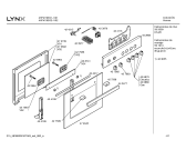 Схема №2 4HF415B с изображением Внешняя дверь для духового шкафа Bosch 00474645