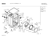 Схема №2 WFR2866GB Logixx 1400 с изображением Ручка для стиральной машины Bosch 00484274