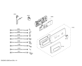 Схема №2 WAA28260SK с изображением Панель управления для стиральной машины Bosch 00448628