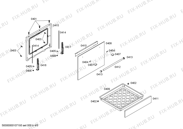 Схема №2 HL24428SC с изображением Ручка управления духовкой для плиты (духовки) Siemens 00416648