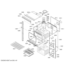 Схема №3 HBN5056AUC с изображением Дверь для холодильной камеры Bosch 00243243