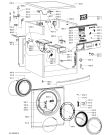Схема №2 WA PLUS 744 A+++ с изображением Блок управления для стиралки Whirlpool 481010592000