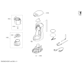 Схема №1 TKA3A034 CompactClass Extra с изображением Инструкция по эксплуатации для электрокофемашины Bosch 00782383
