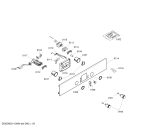 Схема №2 HBN330521 с изображением Панель управления для духового шкафа Bosch 00660907