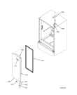 Схема №7 G25E FSB23IX с изображением Дверь для холодильной камеры Whirlpool 481241829779