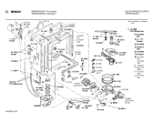 Схема №2 SMI4042GB с изображением Передняя панель для электропосудомоечной машины Bosch 00286609